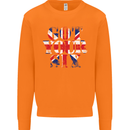 Ive Got Your Six Union Jack Flag Army Paras Mens Sweatshirt Jumper Orange