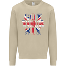 Ive Got Your Six Union Jack Flag Army Paras Mens Sweatshirt Jumper Sand