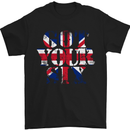 Ive Got Your Six Union Jack Flag Army Paras Mens T-Shirt Cotton Gildan Black
