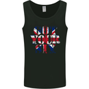 Ive Got Your Six Union Jack Flag Army Paras Mens Vest Tank Top Black