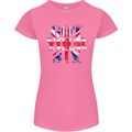 Ive Got Your Six Union Jack Flag Army Paras Womens Petite Cut T-Shirt Azalea