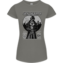 Jack the Ripper Halloween Horror Movie Womens Petite Cut T-Shirt Charcoal