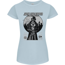 Jack the Ripper Halloween Horror Movie Womens Petite Cut T-Shirt Light Blue