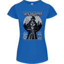 Jack the Ripper Halloween Horror Movie Womens Petite Cut T-Shirt Royal Blue