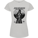 Jack the Ripper Halloween Horror Movie Womens Petite Cut T-Shirt Sports Grey