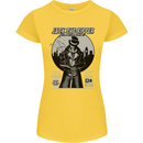 Jack the Ripper Halloween Horror Movie Womens Petite Cut T-Shirt Yellow