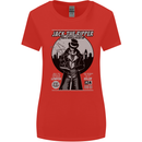 Jack the Ripper Halloween Horror Movie Womens Wider Cut T-Shirt Red