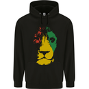 Jamaica Lion Reggae Music Jamaican Childrens Kids Hoodie Black