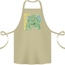 Japanese Anime Cthulhu Kraken Cotton Apron 100% Organic Khaki