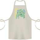 Japanese Anime Cthulhu Kraken Cotton Apron 100% Organic Natural