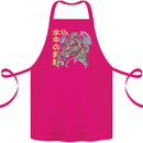 Japanese Anime Cthulhu Kraken Cotton Apron 100% Organic Pink