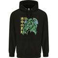 Japanese Anime Cthulhu Kraken Mens 80% Cotton Hoodie Black