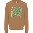 Japanese Anime Cthulhu Kraken Mens Sweatshirt Jumper Caramel Latte