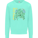 Japanese Anime Cthulhu Kraken Mens Sweatshirt Jumper Peppermint