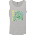 Japanese Anime Cthulhu Kraken Mens Vest Tank Top Sports Grey