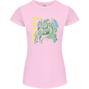 Japanese Anime Cthulhu Kraken Womens Petite Cut T-Shirt Light Pink