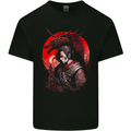 Japanese Dragon Warrior Samurai Ronin Kids T-Shirt Childrens Black