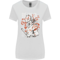 Japanese Kitsune Paranormal Fox Womens Wider Cut T-Shirt White