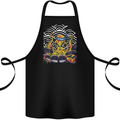 Japanese Octopus Drummer Drumming Drums Cotton Apron 100% Organic Black