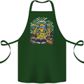 Japanese Octopus Drummer Drumming Drums Cotton Apron 100% Organic Forest Green