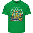 Japanese Octopus Drummer Drumming Drums Kids T-Shirt Childrens Irish Green