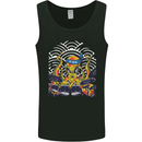 Japanese Octopus Drummer Drumming Drums Mens Vest Tank Top Black