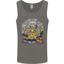 Japanese Octopus Drummer Drumming Drums Mens Vest Tank Top Charcoal