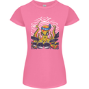 Japanese Octopus Drummer Drumming Drums Womens Petite Cut T-Shirt Azalea