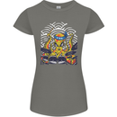 Japanese Octopus Drummer Drumming Drums Womens Petite Cut T-Shirt Charcoal
