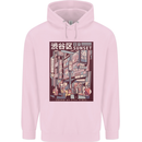 Japanese Sound of City Vibes Japan Childrens Kids Hoodie Light Pink