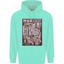 Japanese Sound of City Vibes Japan Childrens Kids Hoodie Peppermint