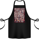 Japanese Sound of City Vibes Japan Cotton Apron 100% Organic Black