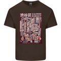 Japanese Sound of City Vibes Japan Kids T-Shirt Childrens Chocolate