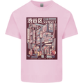 Japanese Sound of City Vibes Japan Kids T-Shirt Childrens Light Pink