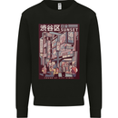 Japanese Sound of City Vibes Japan Mens Sweatshirt Jumper Black