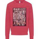 Japanese Sound of City Vibes Japan Mens Sweatshirt Jumper Heliconia