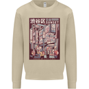 Japanese Sound of City Vibes Japan Mens Sweatshirt Jumper Sand