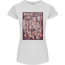 Japanese Sound of City Vibes Japan Womens Petite Cut T-Shirt White