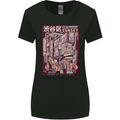Japanese Sound of City Vibes Japan Womens Wider Cut T-Shirt Black