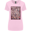 Japanese Sound of City Vibes Japan Womens Wider Cut T-Shirt Light Pink