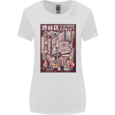 Japanese Sound of City Vibes Japan Womens Wider Cut T-Shirt White