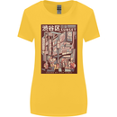 Japanese Sound of City Vibes Japan Womens Wider Cut T-Shirt Yellow