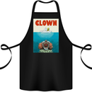Jaws Funny Parody Clown Halloween Horror Cotton Apron 100% Organic Black