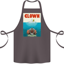 Jaws Funny Parody Clown Halloween Horror Cotton Apron 100% Organic Dark Grey