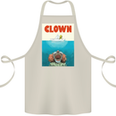 Jaws Funny Parody Clown Halloween Horror Cotton Apron 100% Organic Natural