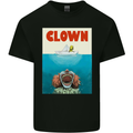 Jaws Funny Parody Clown Halloween Horror Kids T-Shirt Childrens Black