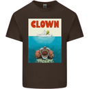 Jaws Funny Parody Clown Halloween Horror Kids T-Shirt Childrens Chocolate
