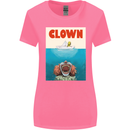 Jaws Funny Parody Clown Halloween Horror Womens Wider Cut T-Shirt Azalea