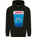 Jaws Funny Parody Dentures Skull Teeth Childrens Kids Hoodie Black