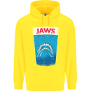 Jaws Funny Parody Dentures Skull Teeth Childrens Kids Hoodie Yellow